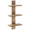 vidaXL Wall Shelf Artisan Oak 30 x 13.5 x 64.5 cm Engineered Wood