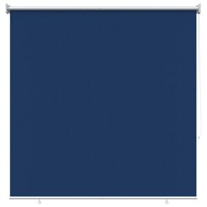 vidaXL Outdoor Roller Blind 90% UV Block Blue 140 x 140 cm HDPE