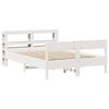 vidaXL Bed Frame without Mattress White 120x190 cm Small Double Solid Wood Pine