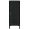 vidaXL Highboard Black 34.5x34x180 cm Engineered Wood