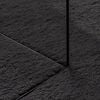 vidaXL Carpet Folding HUARTE Black 100 x 200 cm Polyester