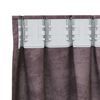 vidaXL Velvet Curtains with Curtains 2 pcs Brown 225 x 140 cm Velvet