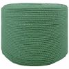 vidaXL Cotton Rope 8 mm 250 m Green 100% Cotton