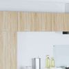 vidaXL Hanging Cabinet with Door Sonoma Oak and White 40 x 31 x 40 cm