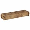 vidaXL Tray with Storage 4 pcs Brown 57 x 15 x 9 cm Solid Reclaim Wood