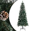 vidaXL Artificial Christmas Tree with Stand Green 180 cm PVC