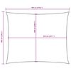 vidaXL Sunshade Sail Oxford Fabric Rectangular 6x7 m Beige