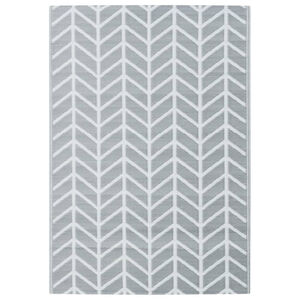 vidaXL Outdoor Carpet ARAKIL Grey 160x230 cm PP
