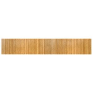 vidaXL Rug Rectangular Nature 70x400 cm Bamboo