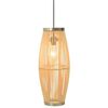 vidaXL Pendant Lamp Willow 40 W 23x55 cm Oval E27