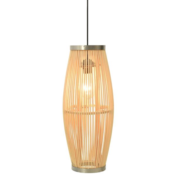vidaXL Pendant Lamp Willow 40 W 23x55 cm Oval E27