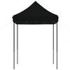 vidaXL Party Tent Folding Black 200 x 200 x 306 cm Oxford Fabric