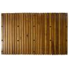 3 pcs Acacia Bath Mat 80 x 50 cm