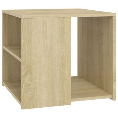 vidaXL Side Table Sonoma Oak 50x50x45 cm Engineered Wood