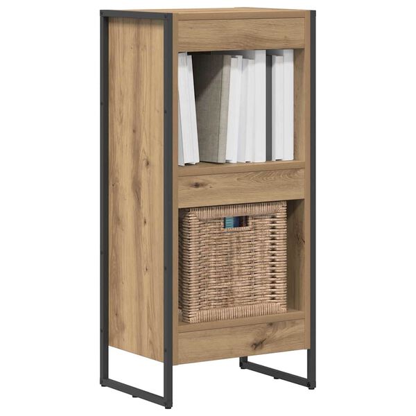 vidaXL Book Cabinet Artisian Oak 40 x 30 x 86.5 cm Engineered Wood