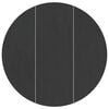 vidaXL Pool Ground Sheet Folding Black &Oslash; 306 cm Non-woven Fabric