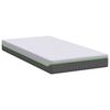 vidaXL Mattress White and Grey 90 x 190 cm Pocket Spring