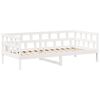 vidaXL Day Bed Set with Roof without Mattress White 80x200 cm