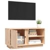 vidaXL TV Cabinet 80x35x40.5 cm Solid Wood Pine