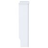 vidaXL MDF Radiator Cover White 205 cm