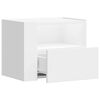 vidaXL Wall-mounted Bedside Cabinets 2 pcs White 45x30x35 cm