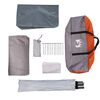 vidaXL Family Tent Dome 6-Person Orange Waterproof