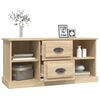 vidaXL TV Cabinet Sonoma Oak 99.5x35.5x48 cm Engineered Wood