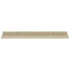 vidaXL Wall Shelves 4 pcs Sonoma Oak 60x9x3 cm