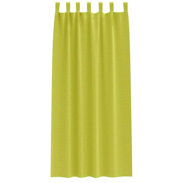 vidaXL Blackout Curtains with Rings 2 pcs Green 260 x 140 cm Polyester
