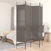 vidaXL 4-Panel Room Divider Anthracite 160x220 cm Fabric
