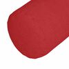 vidaXL Bolster Pillows 2 pcs Red Ø 25 x 70 cm Fabric