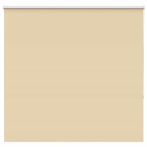 vidaXL Roller Blind Blackout Beige 145x150 cm Fabric Width 141.6 cm Polyester