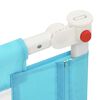 vidaXL Toddler Safety Bed Rail Blue 160x25 cm Fabric
