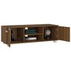 vidaXL TV Cabinet Brown Oak 110x40x35 cm Engineered Wood