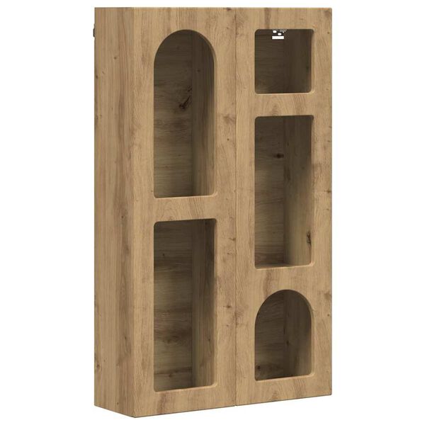 vidaXL Hanging Cabinet Artisan Oak 59 x 20 x 100 cm Engineered Wood