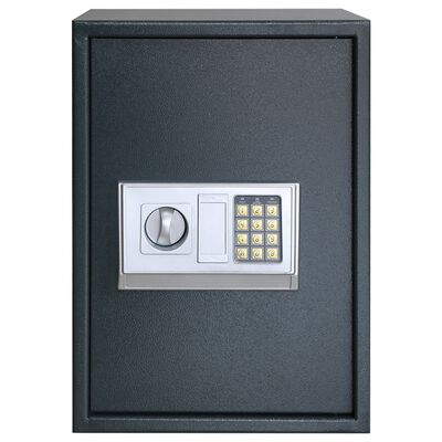 vidaXL Electronic Digital Safe with Shelf 35x31x50 cm