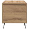 vidaXL Coffee Table Artisan Oak 60 x 44.5 x 45 cm Engineered Wood