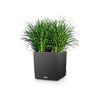 LECHUZA Planter CUBE Cottage 30 ALL-IN-ONE Granite