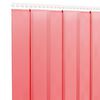 vidaXL Door Curtain Red 200 mmx1.6 mm 50 m PVC