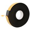 vidaXL Self-adhesive Foam Tape 20 pcs Black 30mm x 5m CR Foam