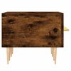 vidaXL TV Cabinet Smoked Oak 150x36x30 cm Engineered Wood