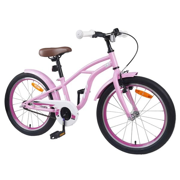 vidaXL Kids Bike 20'' for 6-11 Years Old Light Pink