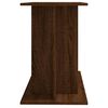 vidaXL Aquarium Stand Brown Oak 100x40x60 cm Engineered Wood