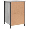 vidaXL Bedside Cabinet Grey Sonoma 40x42x60 cm Engineered Wood