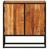 vidaXL Sideboard Beta Natural 70 x 30 x 75 cm Solid Acacia Wood