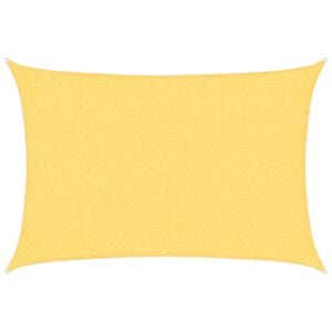 vidaXL Sunshade Sail 160 g/m&sup2; Beige 2x2.5 m HDPE