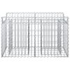vidaXL Gabion Raised Bed Silver 100 x 50 x 60 cm Galvanised Steel