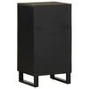 vidaXL Sideboard Black 40x33x75 cm Solid Wood Mango