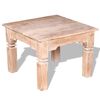 vidaXL Coffee Table Acacia Wood 60x60x45 cm