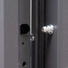 vidaXL Aluminium Front Door Anthracite 110x207.5 cm